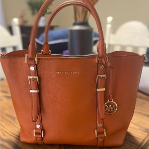 Michael Kors Orange Satchel Handbag